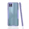 Realme C11 2021 Kılıf Platin Silikon - Lila