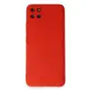 Realme C11 Kılıf Nano İçi Kadife Silikon - Kırmızı