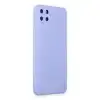 Realme C11 Kılıf Nano İçi Kadife Silikon - Lila