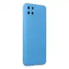 Realme C11 Kılıf Nano İçi Kadife Silikon - Mavi