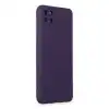Realme C11 Kılıf Nano İçi Kadife Silikon - Mor