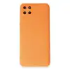Realme C11 Kılıf Nano İçi Kadife Silikon - Turuncu