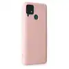 Realme C15 Kılıf Nano İçi Kadife Silikon - Pudra