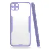 Realme C15 Kılıf Platin Silikon - Lila