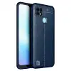 Realme C21 Kılıf Auto Focus Kapak - Lacivert