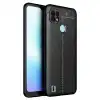 Realme C21 Kılıf Auto Focus Kapak - Siyah