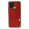 Realme C21 Kılıf Loop Deri Silikon - Kırmızı