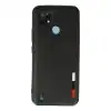 Realme C21 Kılıf Loop Deri Silikon - Siyah
