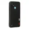 Realme C21 Kılıf Loop Deri Silikon - Siyah