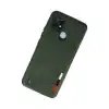 Realme C21 Kılıf Loop Deri Silikon - Yeşil