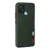 Realme C21 Kılıf Loop Deri Silikon - Yeşil
