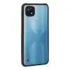 Realme C21 Kılıf Miami Şeffaf Silikon - Siyah
