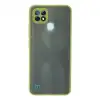 Realme C21 Kılıf Montreal Silikon Kapak - Açık Yeşil
