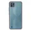 Realme C21 Kılıf Montreal Silikon Kapak - Gri