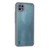 Realme C21 Kılıf Montreal Silikon Kapak - Gri