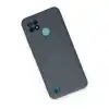 Realme C21 Kılıf Nano İçi Kadife Silikon - Gri