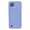 Realme C21 Kılıf Nano İçi Kadife Silikon - Lila