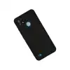 Realme C21 Kılıf Nano İçi Kadife Silikon - Siyah