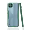 Realme C21 Kılıf Platin Silikon - Yeşil