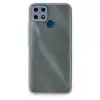 Realme C25 Kılıf Montreal Silikon Kapak - Gri