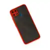 Realme C25 Kılıf Montreal Silikon Kapak - Kırmızı