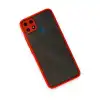 Realme C25 Kılıf Montreal Silikon Kapak - Kırmızı
