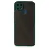 Realme C25 Kılıf Montreal Silikon Kapak - Yeşil
