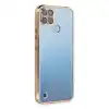 Realme C25y Kılıf Razer Lensli Silikon - Gold