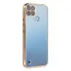 Realme C25y Kılıf Razer Lensli Silikon - Gold