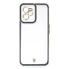 Realme C35 Kılıf Liva Lens Silikon - Mavi
