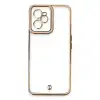 Realme C35 Kılıf Liva Lens Silikon - Pudra