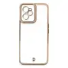 Realme C35 Kılıf Liva Lens Silikon - Pudra