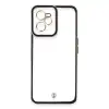 Realme C35 Kılıf Liva Lens Silikon - Siyah