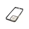 Realme C35 Kılıf Liva Lens Silikon - Siyah