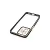 Realme C35 Kılıf Liva Lens Silikon - Siyah