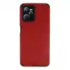Realme C35 Kılıf Loop Deri Silikon - Kırmızı
