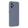 Realme C35 Kılıf Nano İçi Kadife Silikon - Gri
