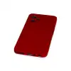Realme C35 Kılıf Nano İçi Kadife Silikon - Kırmızı