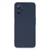 Realme C35 Kılıf Nano İçi Kadife Silikon - Lacivert