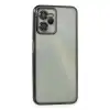 Realme C35 Kılıf Razer Lensli Silikon - Siyah