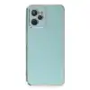 Realme C35 Kılıf Volet Silikon - Açık Yeşil
