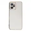 Realme C35 Kılıf Volet Silikon - Beyaz