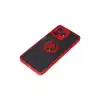 Realme C53 Kılıf Montreal Yüzüklü Silikon Kapak - Kırmızı