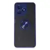 Realme C53 Kılıf Montreal Yüzüklü Silikon Kapak - Lacivert