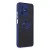 Realme C53 Kılıf Montreal Yüzüklü Silikon Kapak - Lacivert
