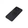 Realme C53 Kılıf Montreal Yüzüklü Silikon Kapak - Siyah