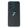 Realme C53 Kılıf Montreal Yüzüklü Silikon Kapak - Yeşil