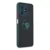 Realme C53 Kılıf Montreal Yüzüklü Silikon Kapak - Yeşil