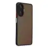 Realme C55 Kılıf Montreal Silikon Kapak - Siyah