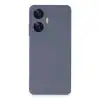 Realme C55 Kılıf Nano İçi Kadife Silikon - Gri